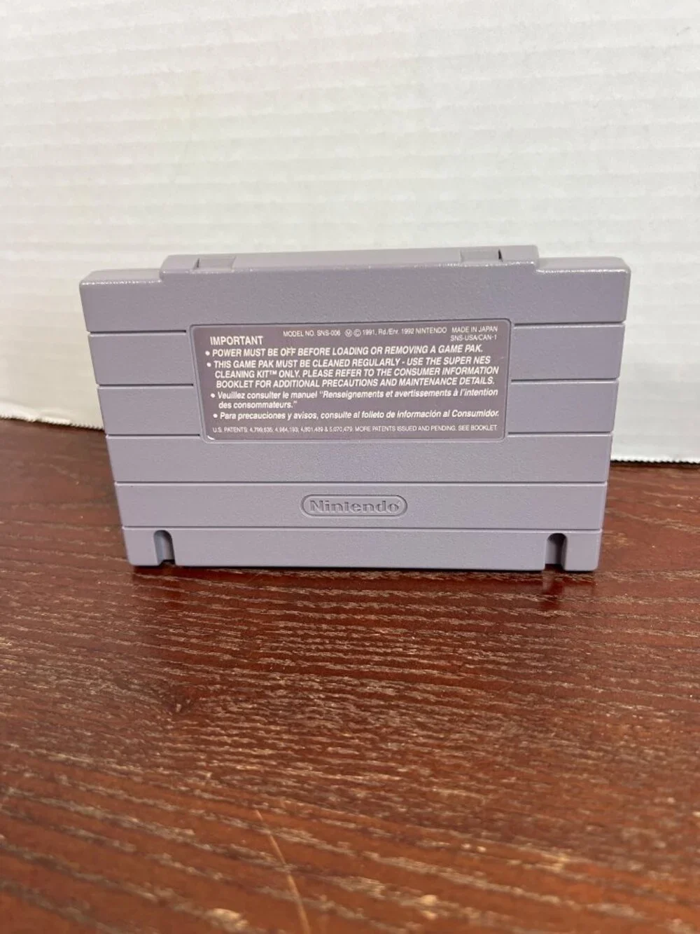 Kirbys Avalanche Super Nintendo SNES Game Cartridge 1995 Authentic Vintage